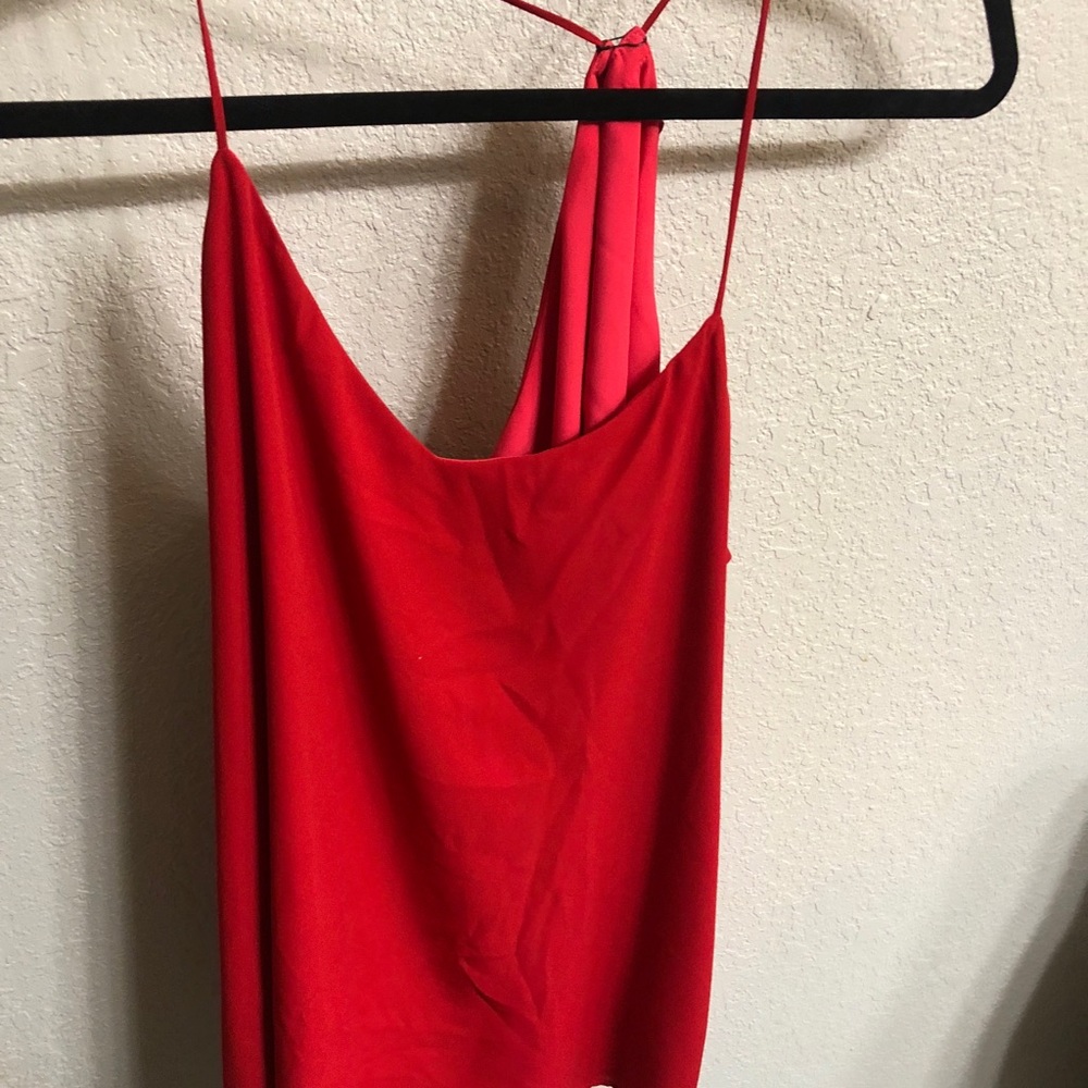 Red Razorback tank top